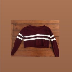 Cropped sweater